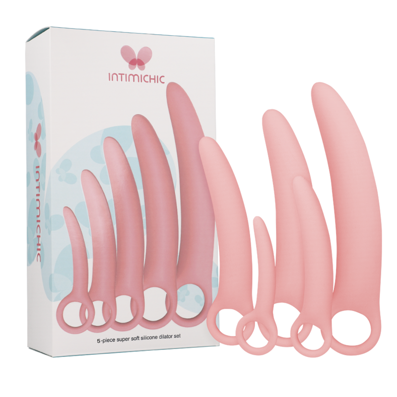 Alternative view of INTIMICHIC - SILICONE DILATOR 5 PIECES SET