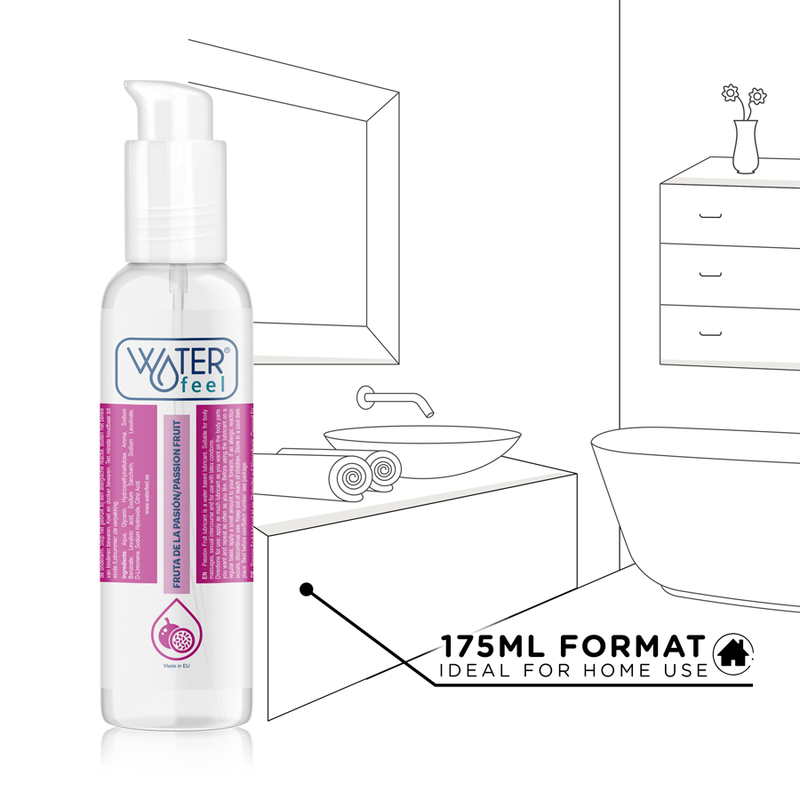 WATERFEEL - PASSION FRUIT WATER BASED LUBRICANT 175 ML - Bild 5