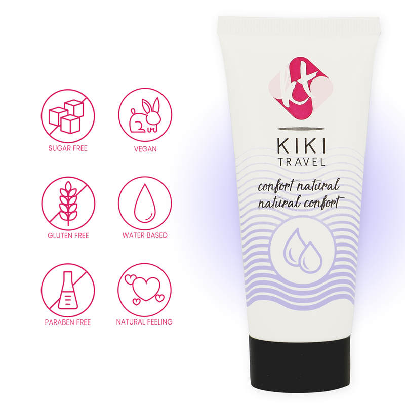 KIKÍ TRAVEL - CONFORT NATURAL LUBRICANT 50 ML - Bild 3