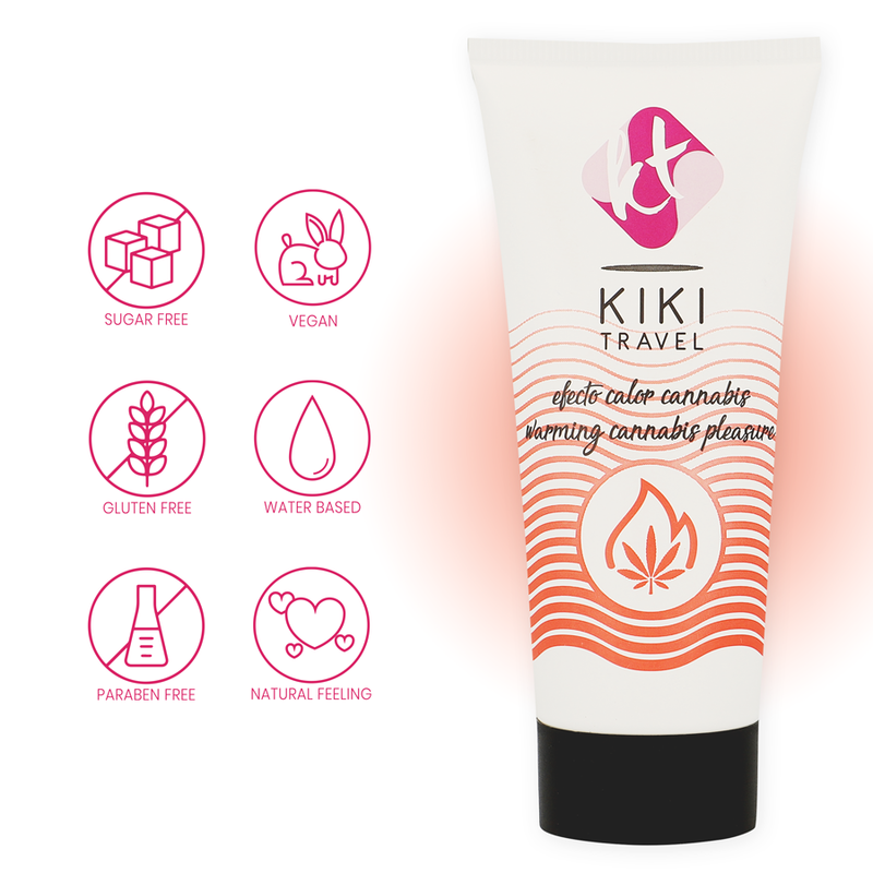 KIKÍ TRAVEL - CANNABIS HOT EFFECT LUBRICANT 50 ML - Bild 9
