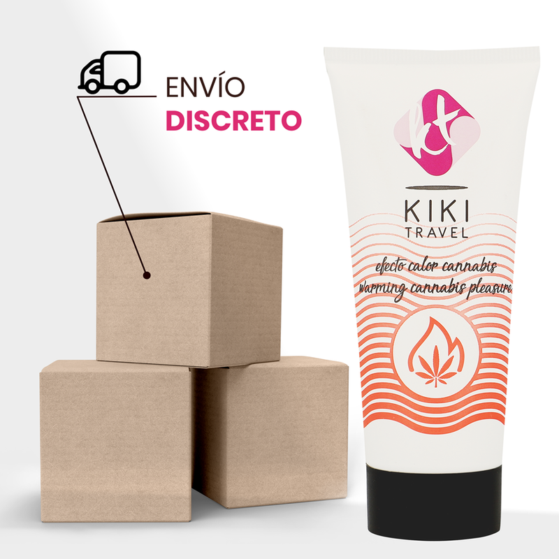 KIKÍ TRAVEL - CANNABIS HOT EFFECT LUBRICANT 50 ML - Bild 4