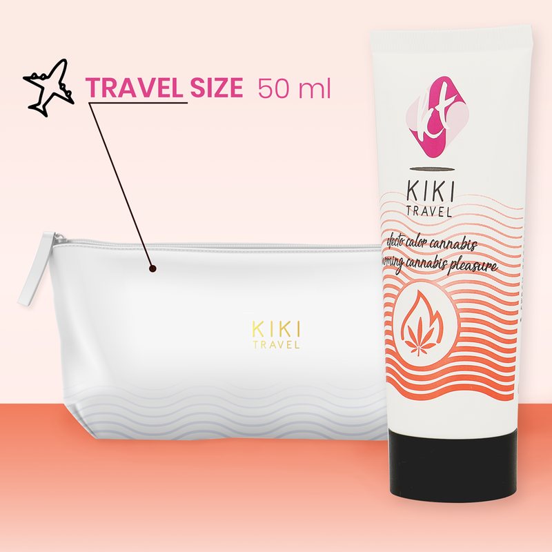 KIKÍ TRAVEL - CANNABIS HOT EFFECT LUBRICANT 50 ML - Bild 3