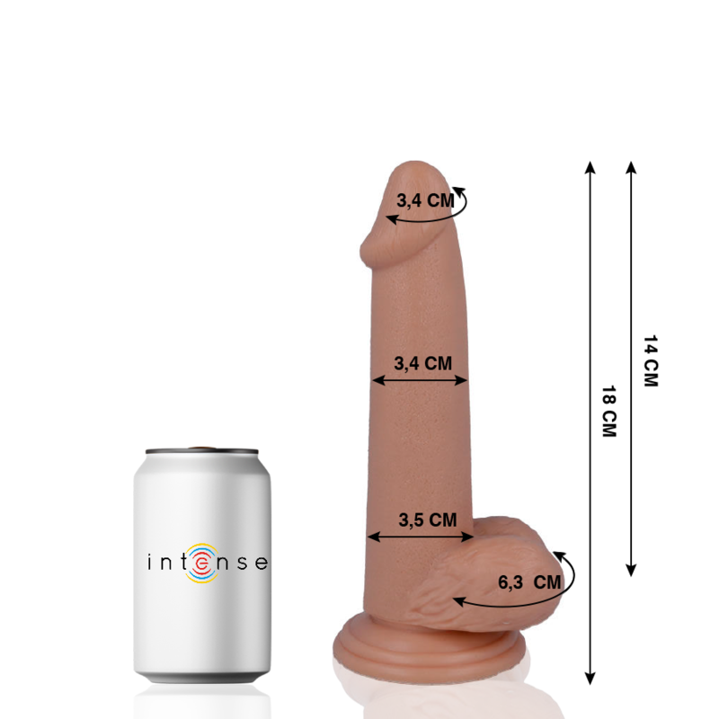 MR INTENSE - 10 REALISTIC COCK 18 CM -O- 3.4 CM - Bild 6