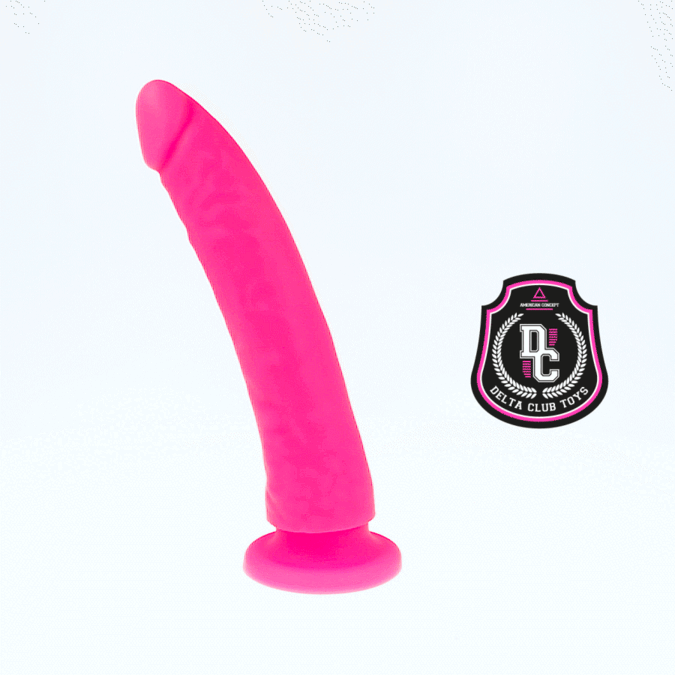 Alternative view of DELTA CLUB - TOYS PINK DILDO MEDICAL SILICONE 20 CM -O- 4 CM