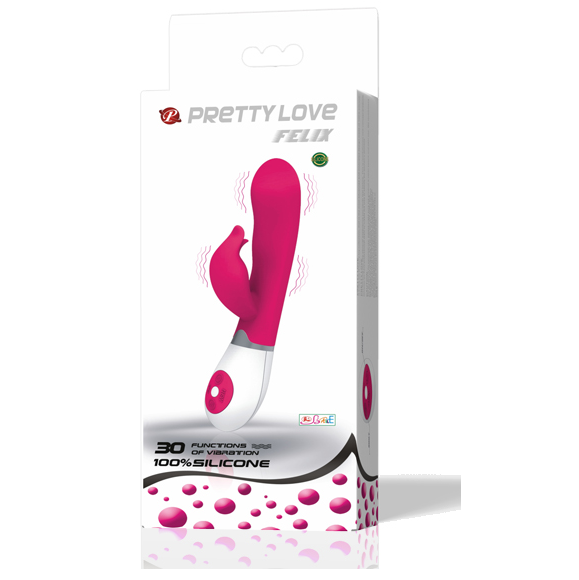PRETTY LOVE - FLIRTATION VIBRATOR WITH FELIX STIMULATOR - Bild 2