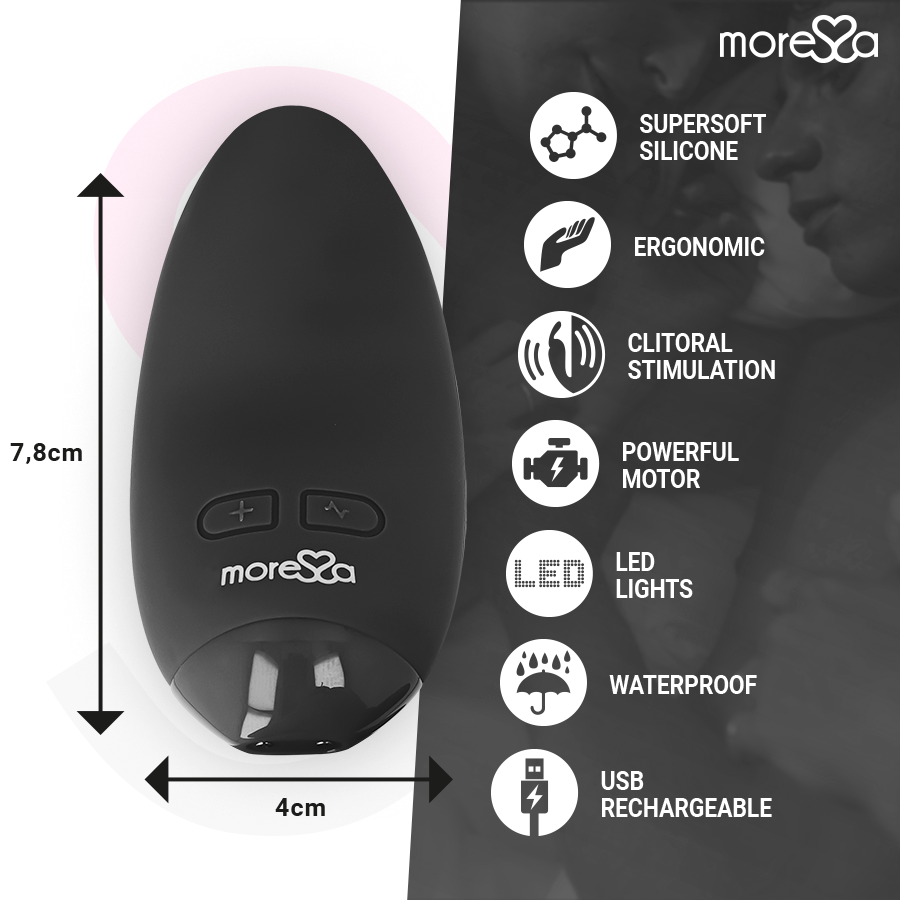 MORESSA - BLOSSOM BLACK VIBRATOR - Bild 8
