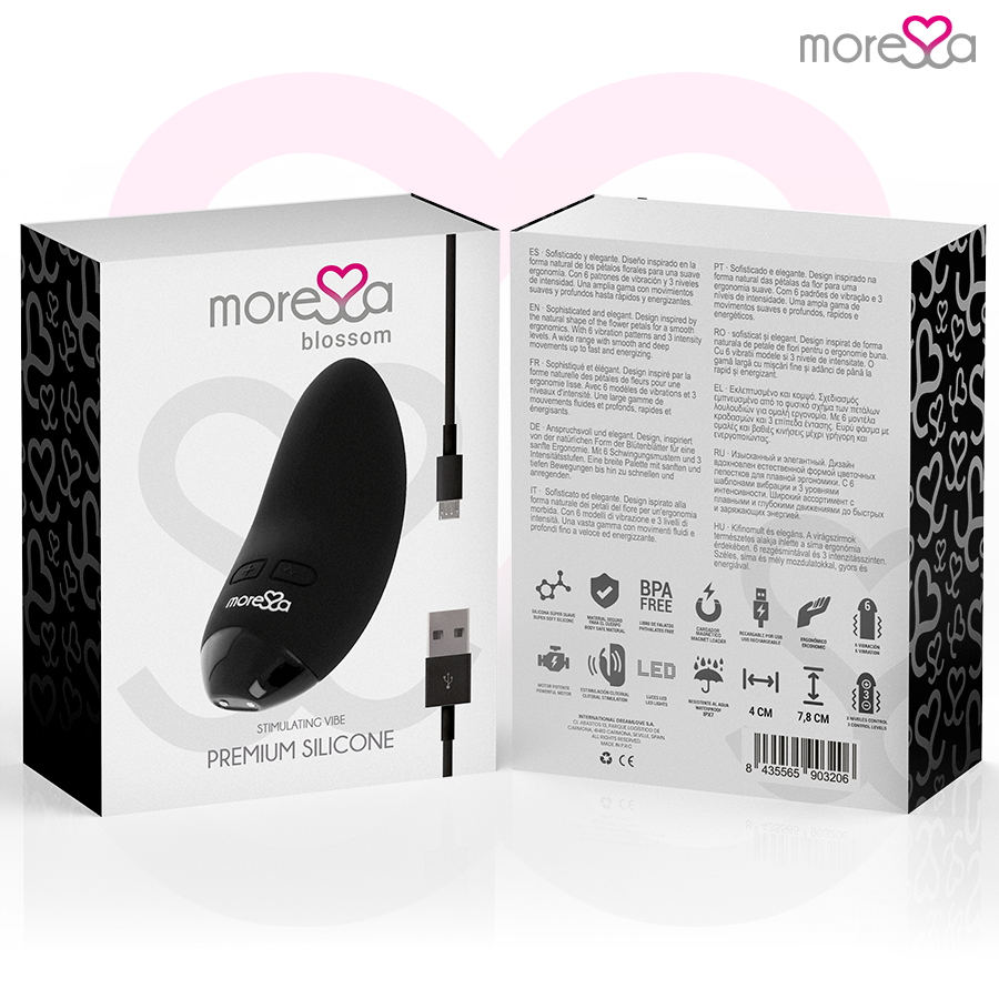 MORESSA - BLOSSOM BLACK VIBRATOR - Bild 4