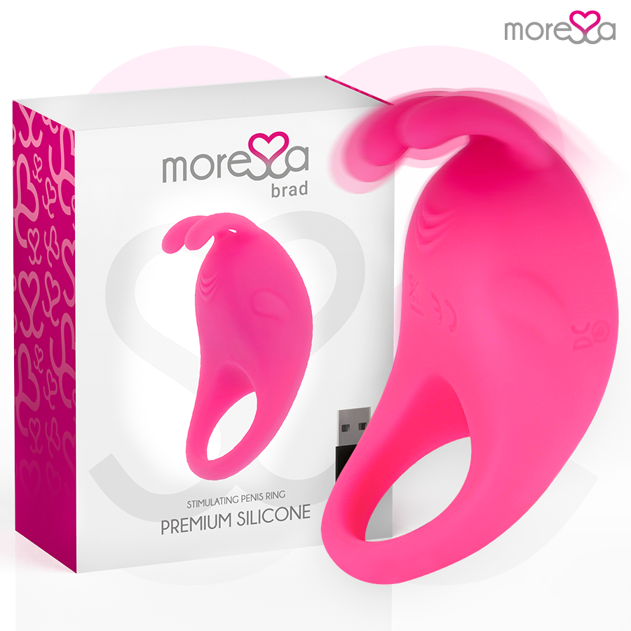 MORESSA - BRAD PREMIUM SILICONE RECHARGEABLE PINK - Bild 7
