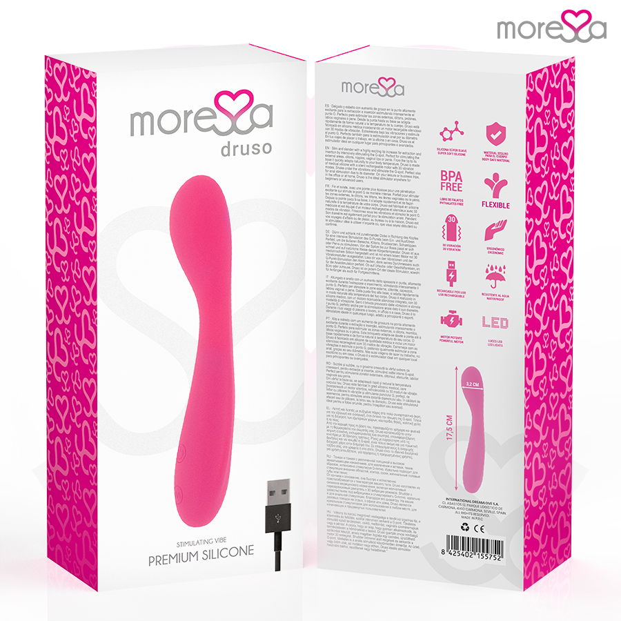 MORESSA - DRUSO PREMIUM SILICONE RECHARGEABLE - Bild 6