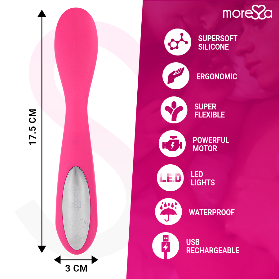 MORESSA - DRUSO PREMIUM SILICONE RECHARGEABLE - Bild 3