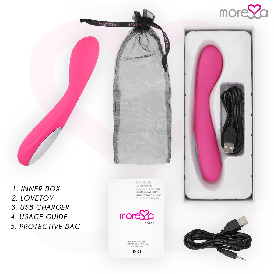 MORESSA - DRUSO PREMIUM SILICONE RECHARGEABLE - Bild 5