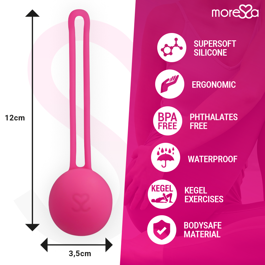 Alternative view of MORESSA - OSIAN ONE PREMIUM SILICONE PINK