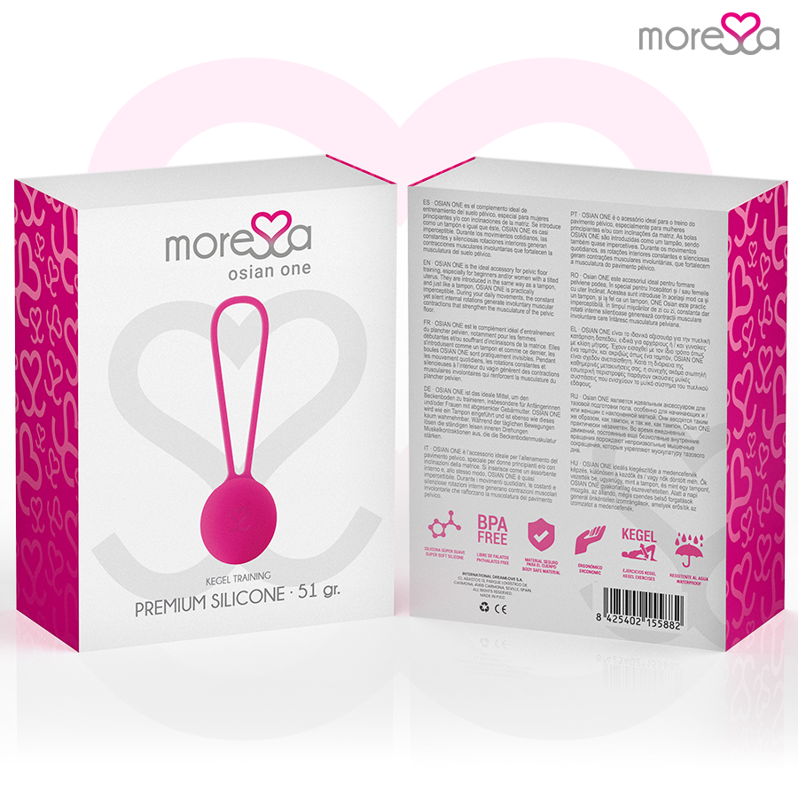 MORESSA - OSIAN ONE PREMIUM SILICONE PINK - Bild 3