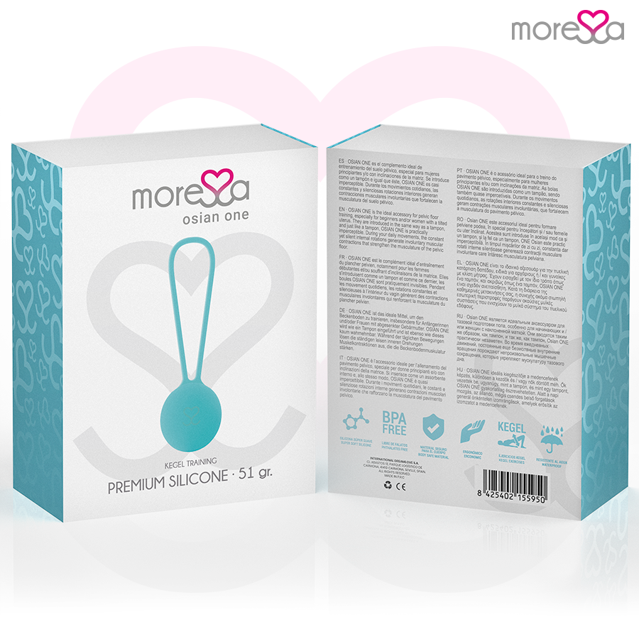 Alternative view of MORESSA - OSIAN ONE PREMIUM TURQUOISE SILICONE