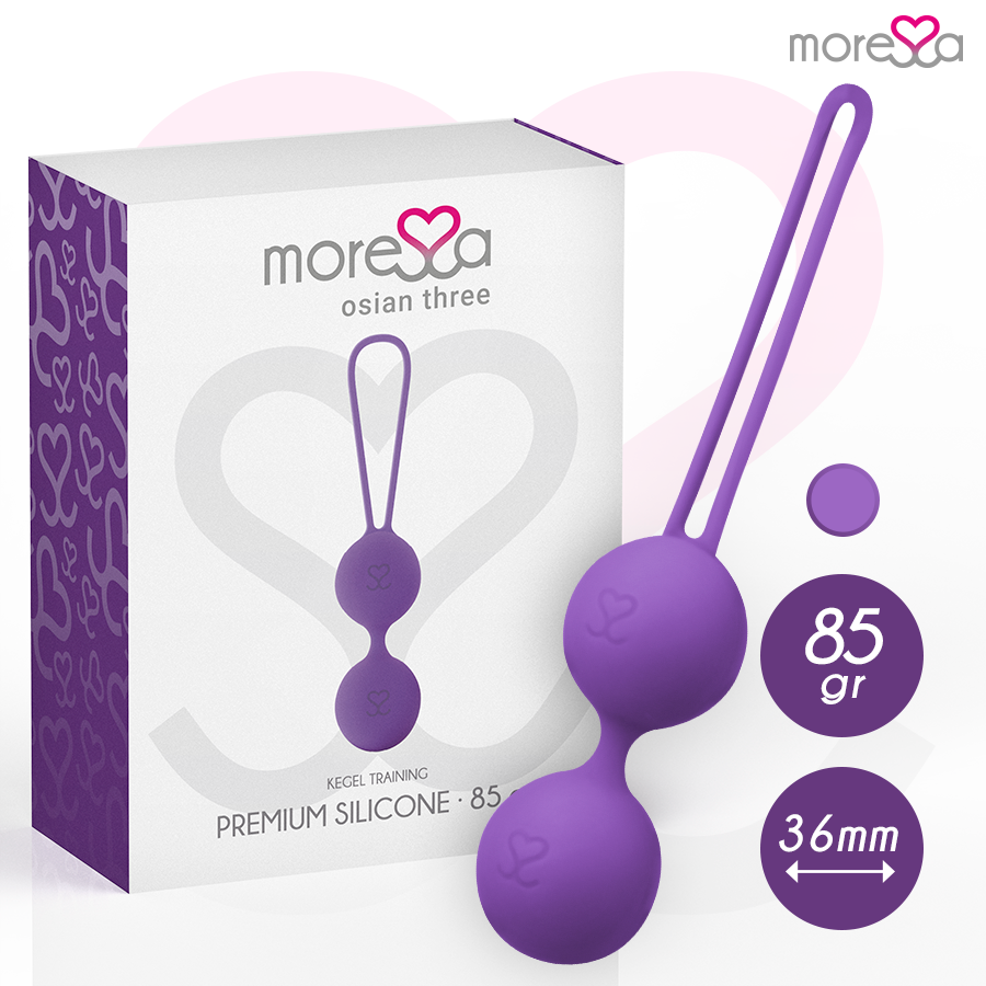 MORESSA - OSIAN THREE PREMIUM LILAC SILICONE - Bild 8