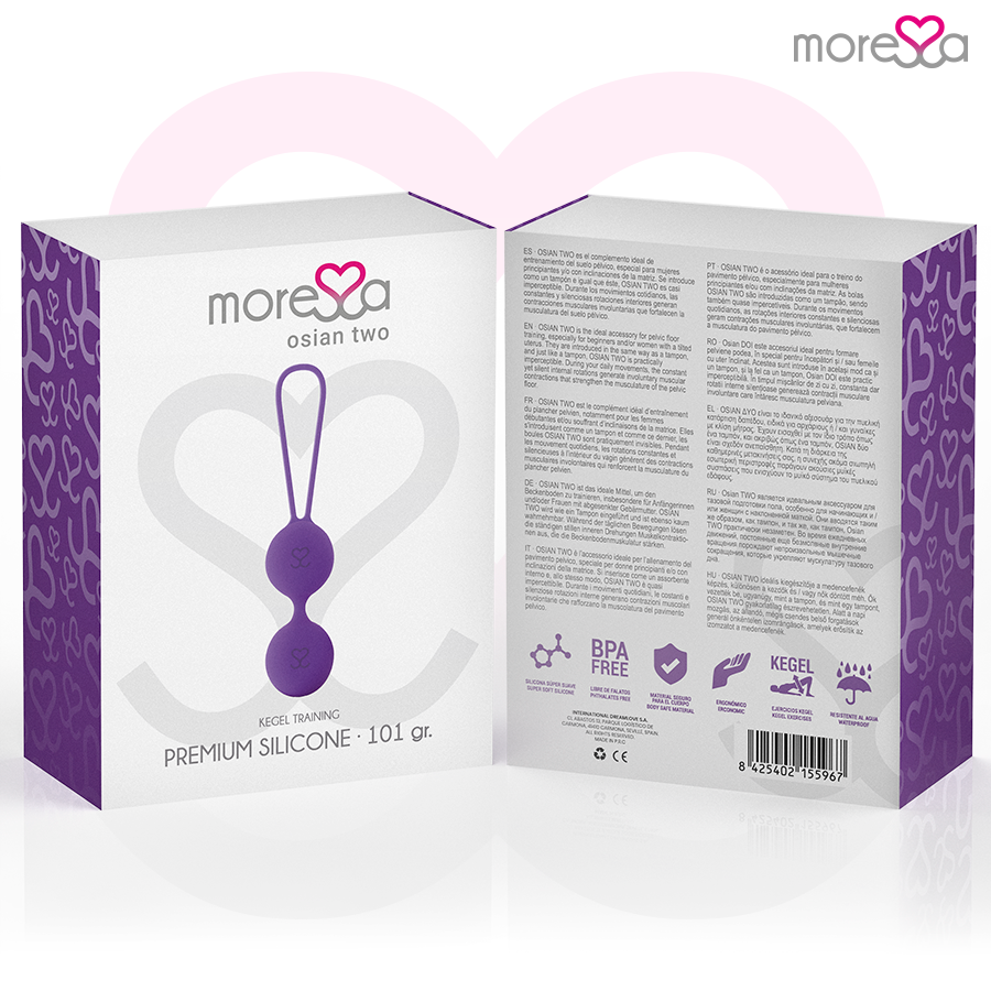 MORESSA - OSIAN TWO PREMIUM LILAC SILICONE - Bild 6