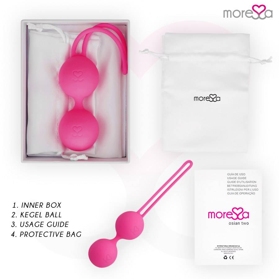 MORESSA - OSIAN TWO PREMIUM SILICONE PINK - Bild 6