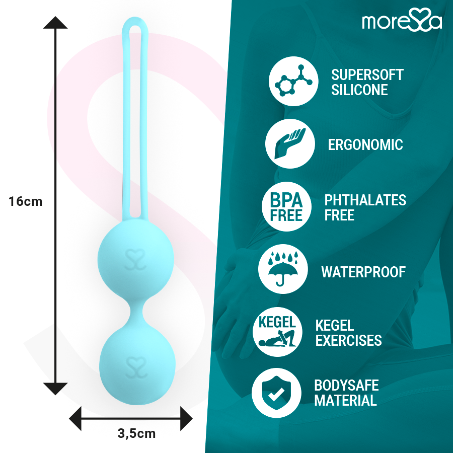 MORESSA - OSIAN TWO PREMIUM TURQUOISE SILICONE - Bild 3