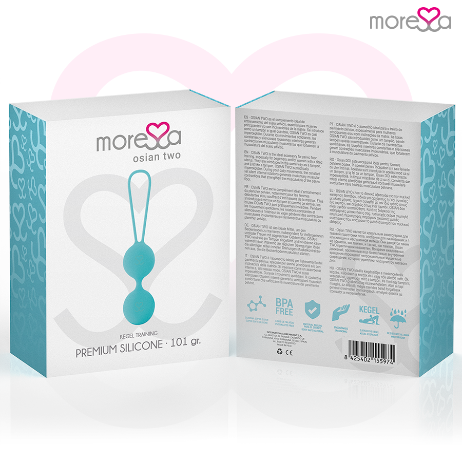 MORESSA - OSIAN TWO PREMIUM TURQUOISE SILICONE - Bild 5
