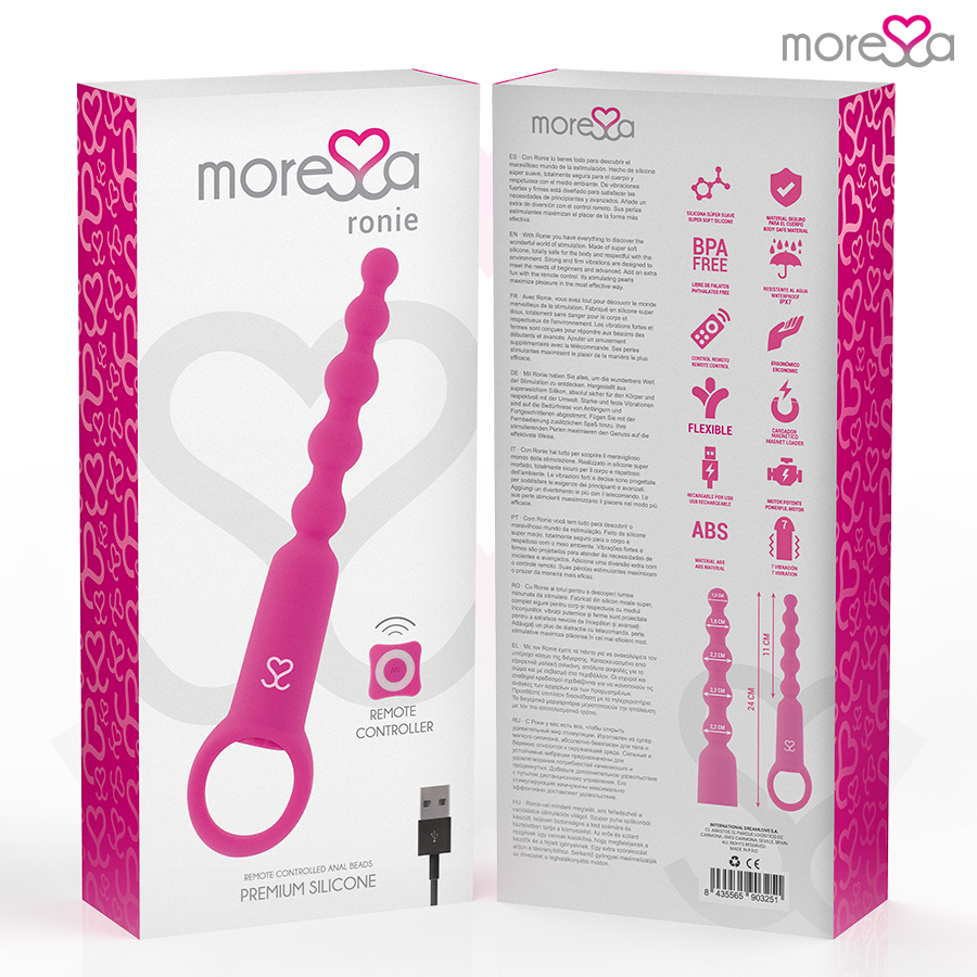 MORESSA - RONIE REMOTE CONTROL ANAL PLEASURE PINK - Bild 7