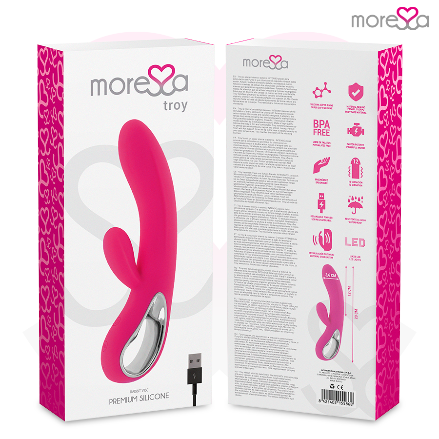 MORESSA - TROY PREMIUM SILICONE RECHARGEABLE - Bild 7