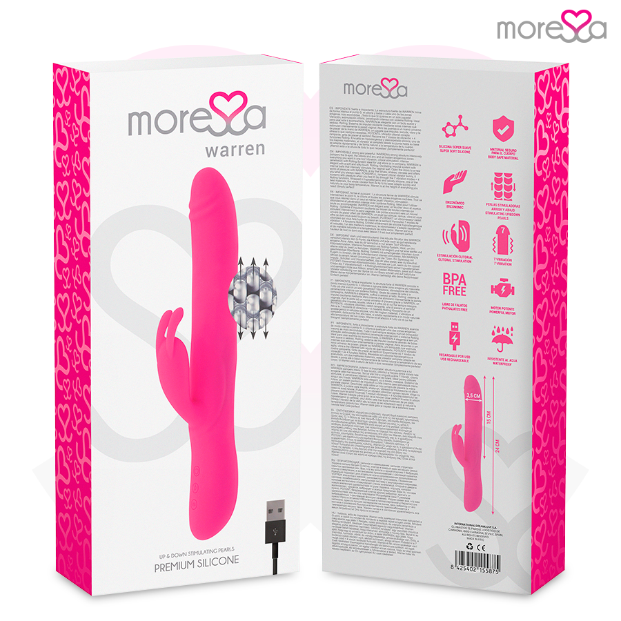 MORESSA - WARREN PREMIUM RECHARGEABLE SILICONE - Bild 8