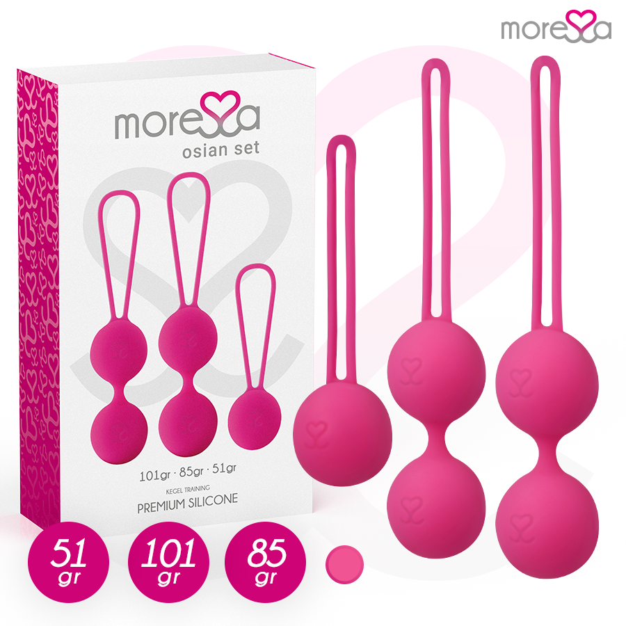 MORESSA - OSIAN SET PREMIUM SILICONE PINK (Osian One - 51 g | Osian Two - 101 g | Osian Three 85 g) - Bild 8