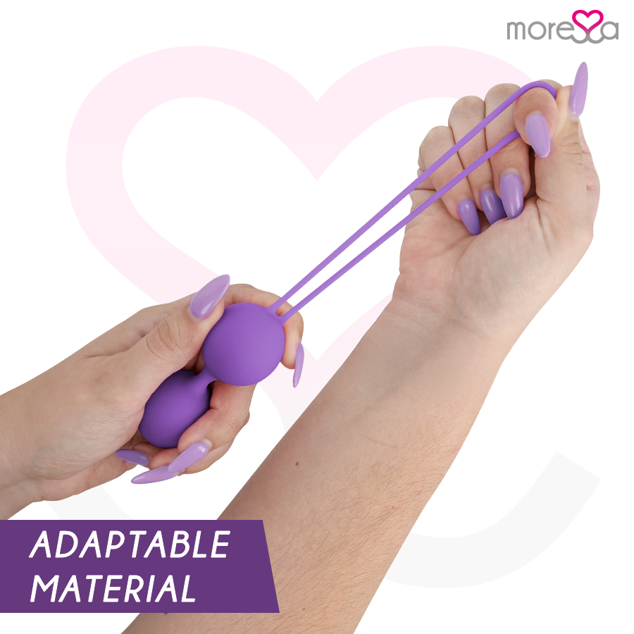 Alternative view of MORESSA - OSIAN SET PREMIUM LILAC SILICONE