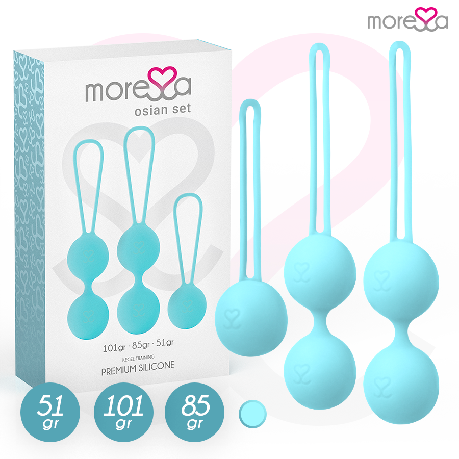 MORESSA - OSIAN SET PREMIUM TURQUOISE SILICONE - Bild 8
