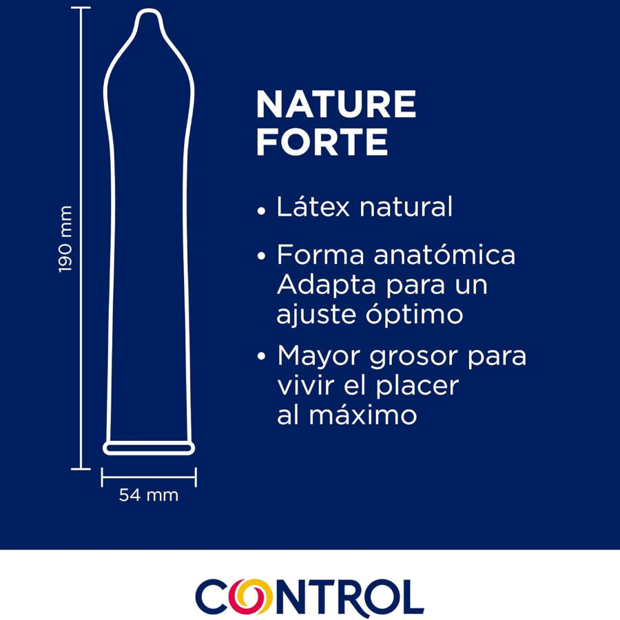 Alternative view of CONTROL - NATURE FORTE CONDOMS 144 UNITS