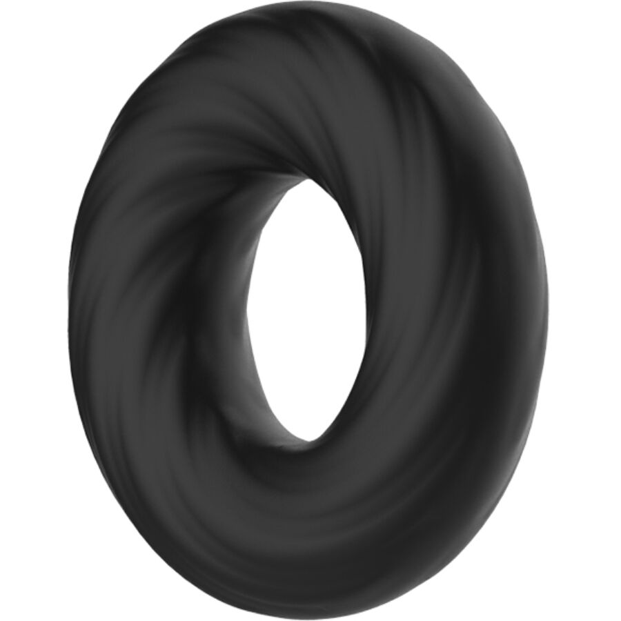 Alternative view of CRAZY BULL - SPIRAL SILICONE RING