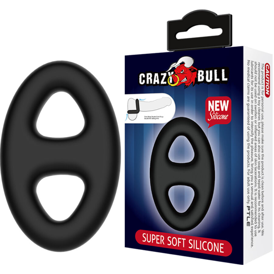 CRAZY BULL - DOUBLE OVAL SILICONE RING - Bild 6