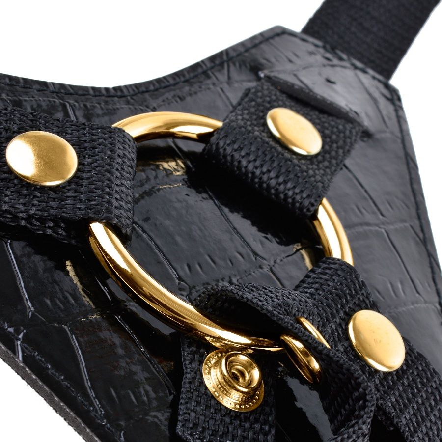 Alternative view of FETISH FANTASY GOLD - DESIGNER STRAP-ON