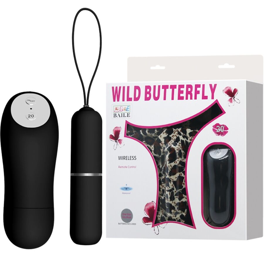 BAILE - THONG WITH VIBRATING BULLET AND REMOTE CONTROL BLACK - Bild 8