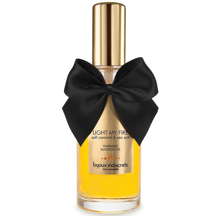 BIJOUX - MASSAGE OIL HEAT EFFECT CARAMEL AROMA - Bild 3