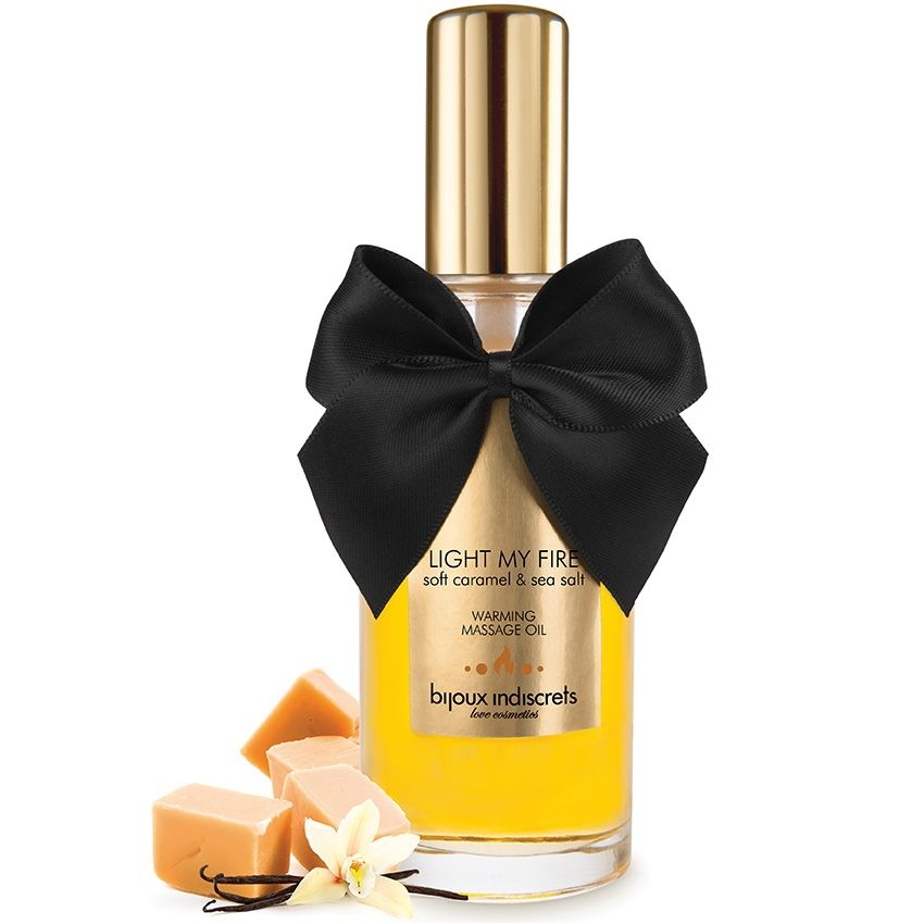 Alternative view of BIJOUX - MASSAGE OIL HEAT EFFECT CARAMEL AROMA