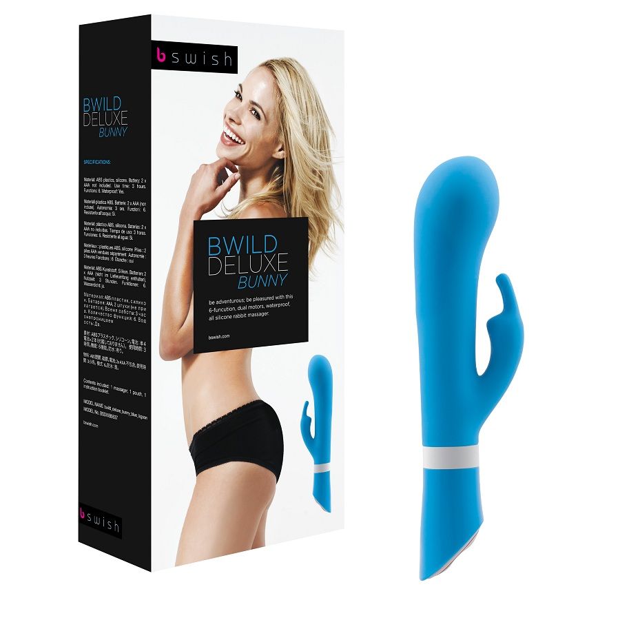 B SWISH - BWILD DELUXE BUNNY RABBIT VIBRATOR JADE - Bild 6