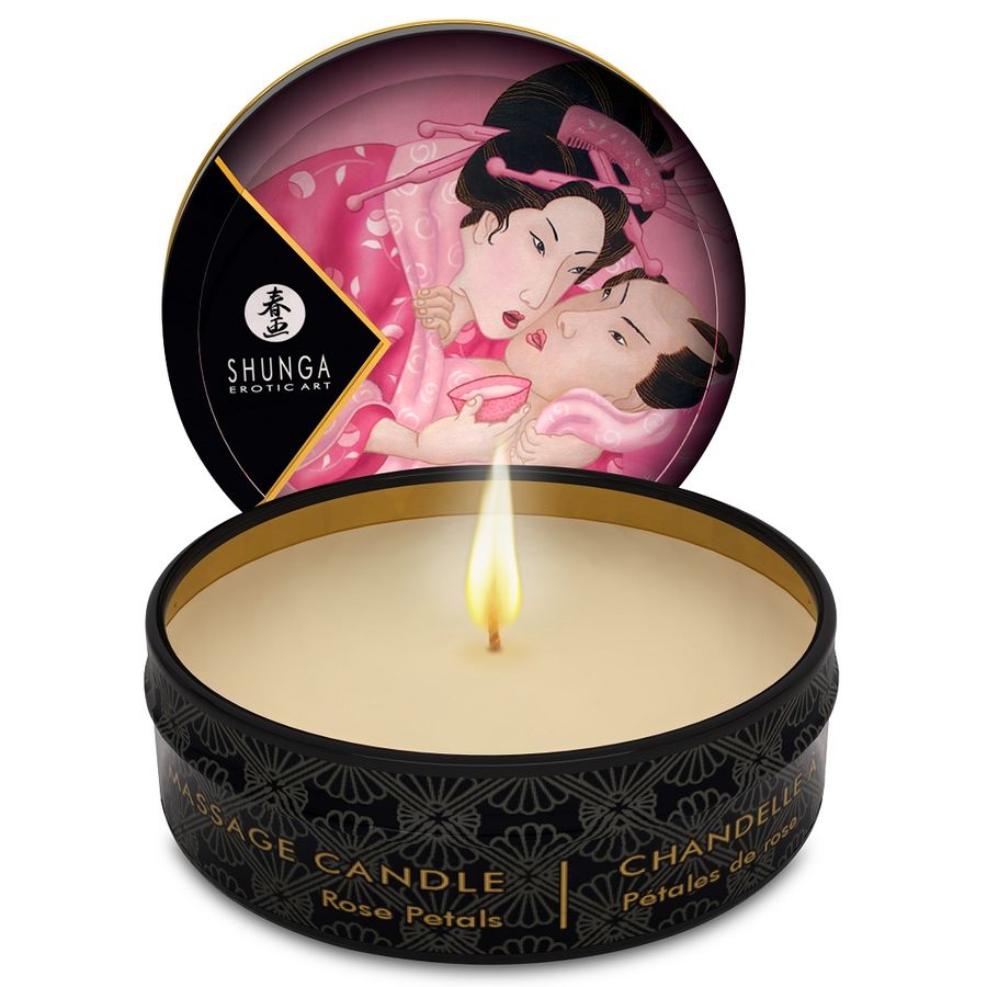 SHUNGA - MINI CARESS BY CANDLELIGHT DISPLAY MASSAGE CANDLES 24 UNITS - Bild 7