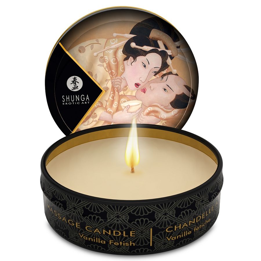SHUNGA - MINI CARESS BY CANDLELIGHT DISPLAY MASSAGE CANDLES 24 UNITS - Bild 6