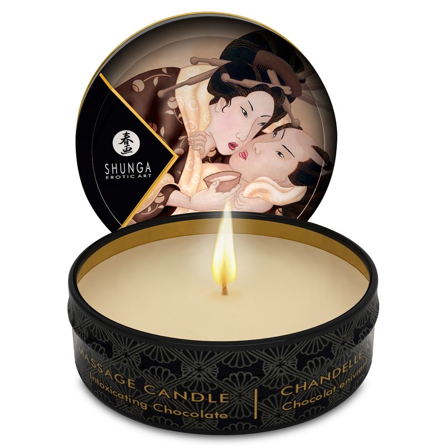 SHUNGA - MINI CARESS BY CANDLELIGHT DISPLAY MASSAGE CANDLES 24 UNITS - Bild 3