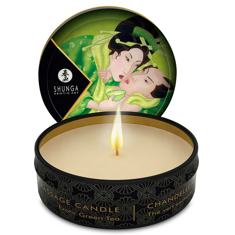 Alternative view of SHUNGA - MINI CARESS BY CANDLELIGHT DISPLAY MASSAGE CANDLES 24 UNITS
