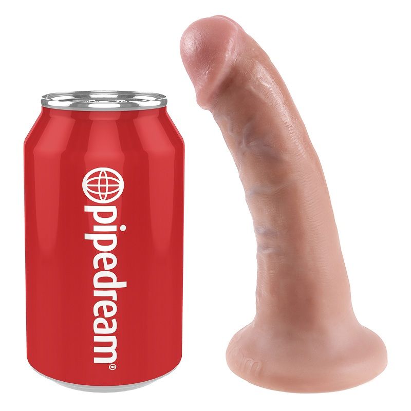 KING COCK - 6 DILDO FLESH 15.2 CM - Bild 4