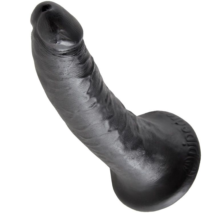 KING COCK - DILDO BLACK 17.8 CM - Bild 3