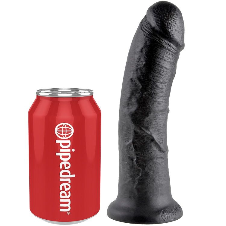 KING COCK - 8 DILDO BLACK 20.3 CM - Bild 3