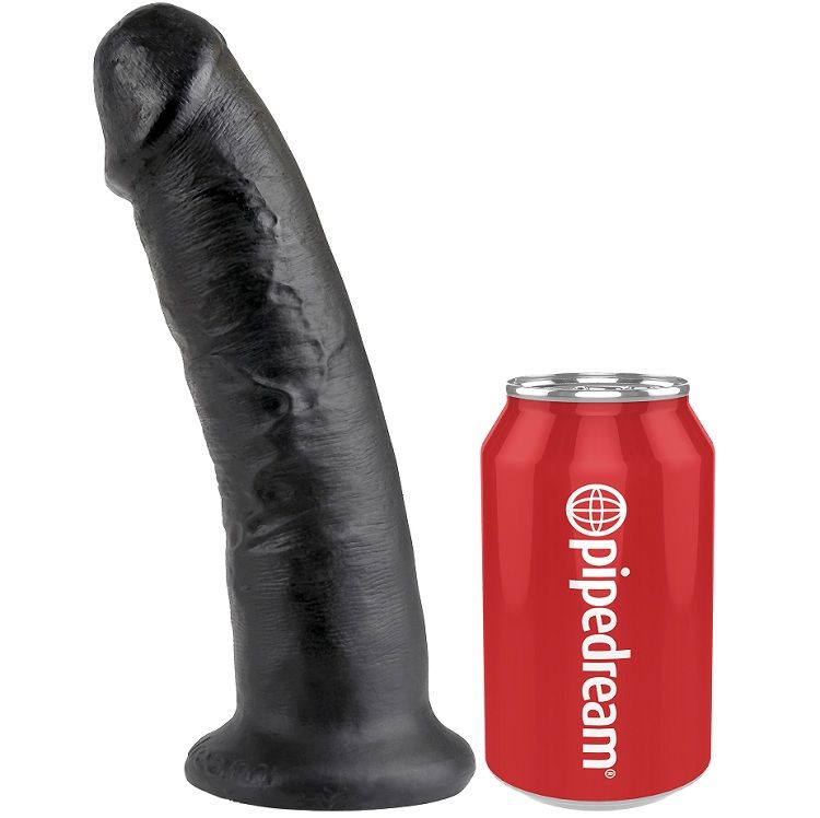 KING COCK - 9 DILDO BLACK 22.9 CM - Bild 4