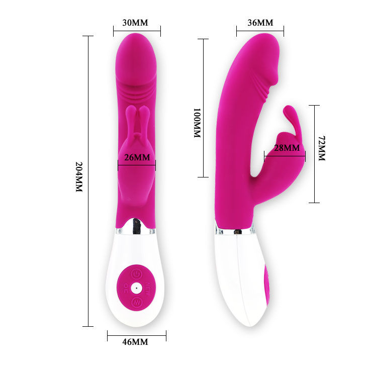 PRETTY LOVE - FLIRTATION VIBRATOR WITH RABBIT GENE - Bild 6