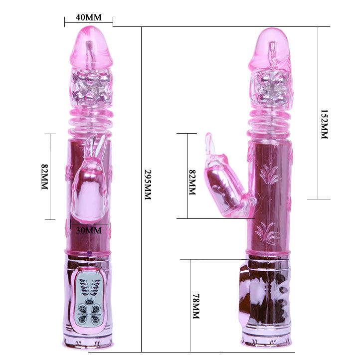 BAILE - THROBBING BUNNY PINK RAMPANT ROTATOR - Bild 7