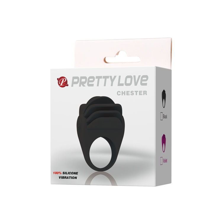 PRETTY LOVE - CHESTER BLACK VIBRATOR RING - Bild 9
