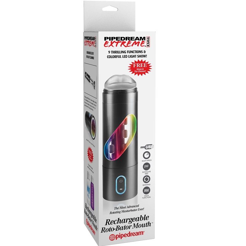 EXTREME TOYZ - ROTO BATOR USB MALE MASTURBATOR MOUTH - Bild 6