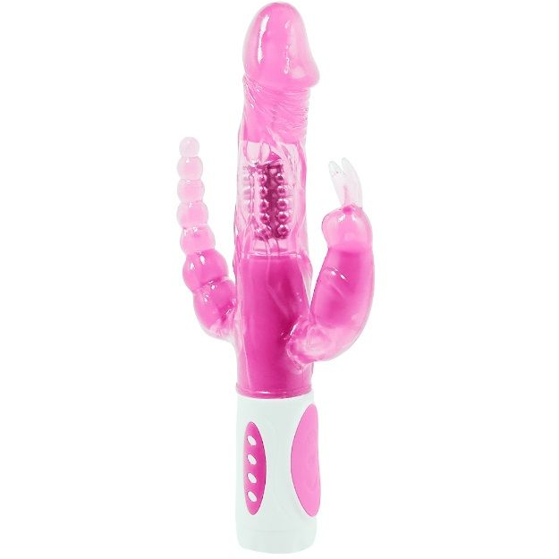 BAILE - PRETTY BUNNY TRIPLE VIBRATOR ROTATOR - Bild 6
